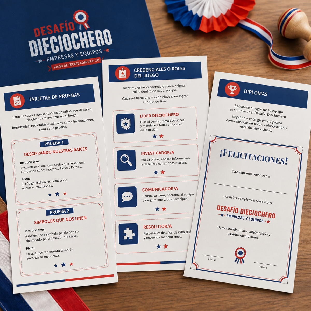 Deesafio Dieciochero - Edicion Empresas y Equipos
